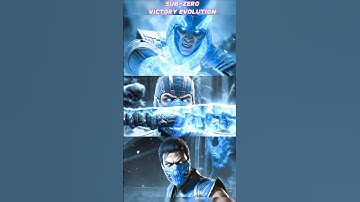 Sub-Zero Wins Screen Evolution in Mk9 , MkX , Mk11 and Mk1 Khaos Reigns #mortalkombat1havik