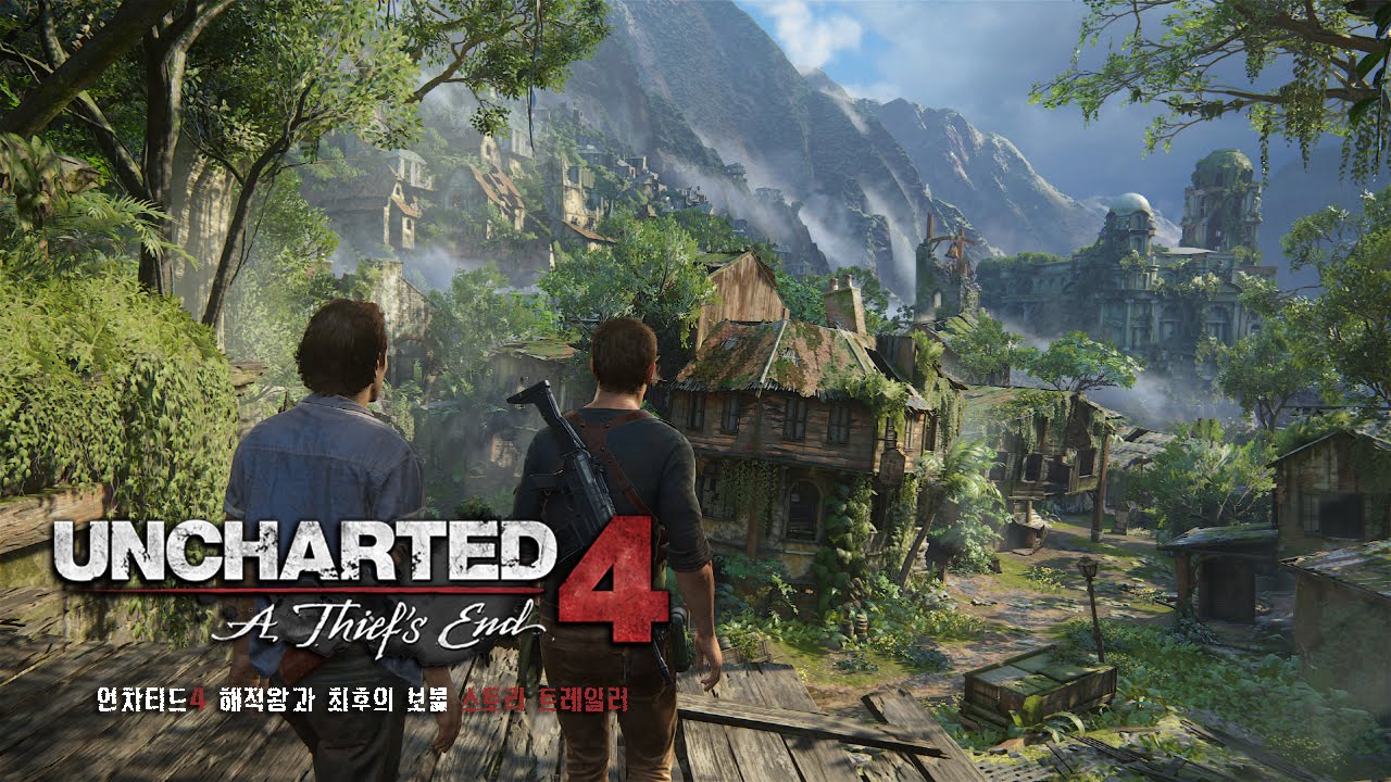 언차티드4 한글자막 스토리 트레일러 YouTube