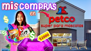 💕🐶 MIS COMPRAS en UN SUPER PARA MASCOTAS 😱 ¡Tamalitos, Muebles y TODAS LAS ZONAS!