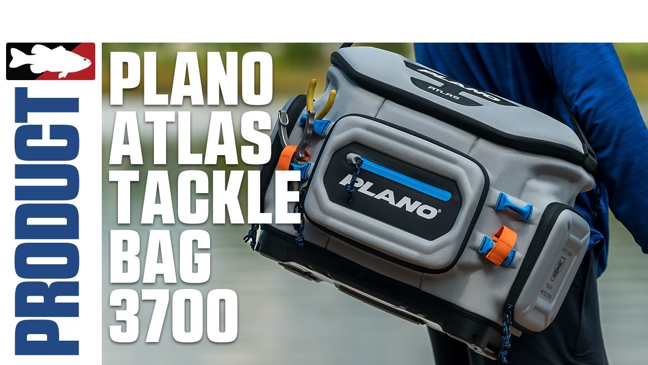 Plano Atlas 3700 Fishing Tackle Backpack Storage Bag With Tackle Boxes