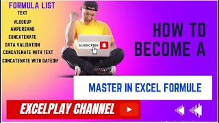 Text Formulas Introduction | Text function magic tricks | how to split text in excel using formula.