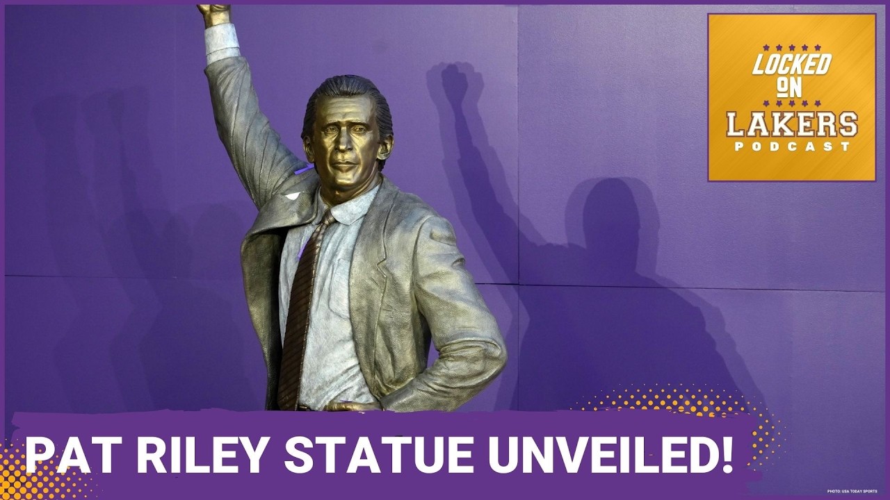 Pat Riley Gets a STATUE! Which LAKERS GREAT SHOULD BE NEXT? (Worthy? LeBron? Luka?)