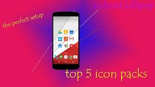 Top 5 icon packs for you're android Smartphone screenshot 3