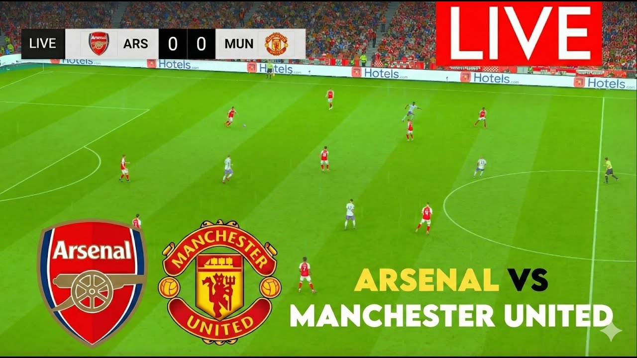 🔴LIVE: ARSENAL VS MANCHESTER UNITED | PREMIER LEAGUE 2025 | SIMULATION GAMEPLAY