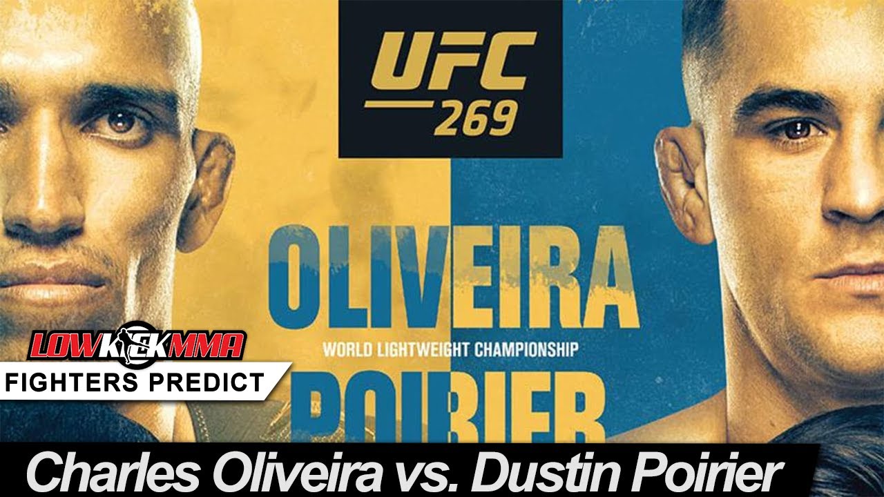 Charles Oliveira vs. Dustin Poirier - Fighters Predict - YouTube