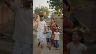 🌽 The joy of picking and roasting corn with family | The beautiful life of the village ❤️ #shorts