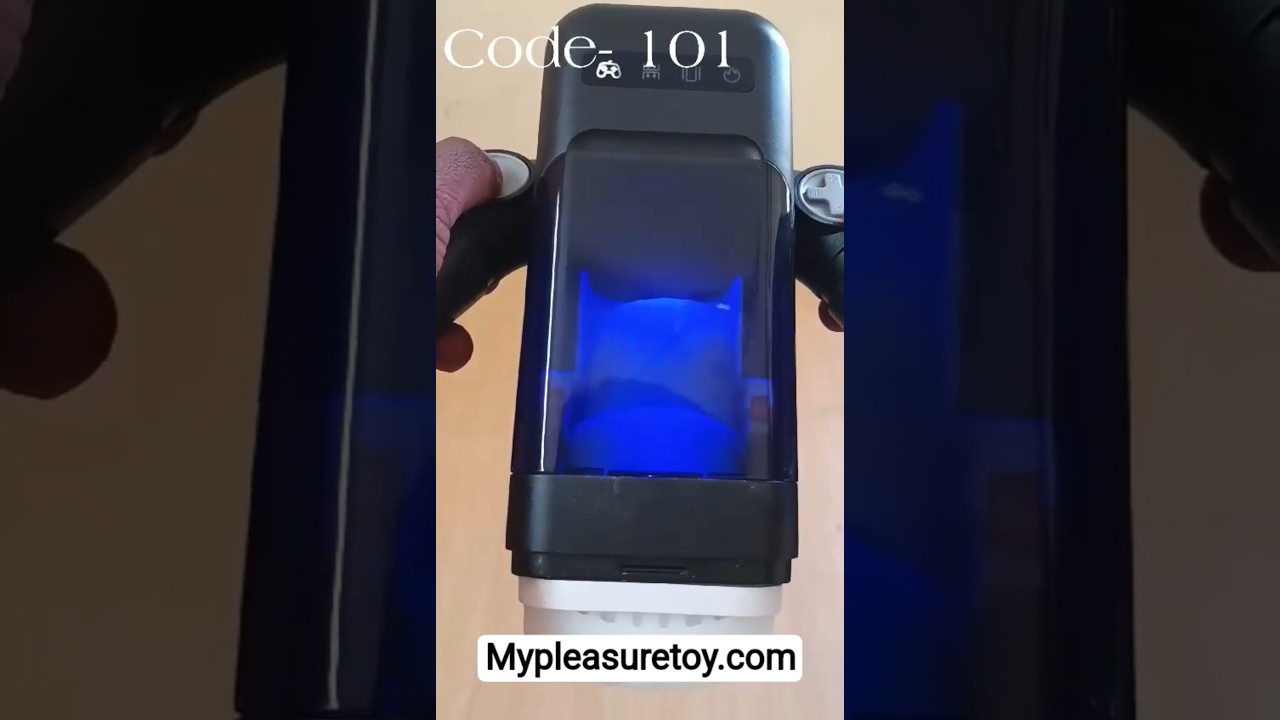 Automatic Thrusting & Vibrating Fleshlight with Phone Holder | Hands-Free Pleasure | MyPleasureToy