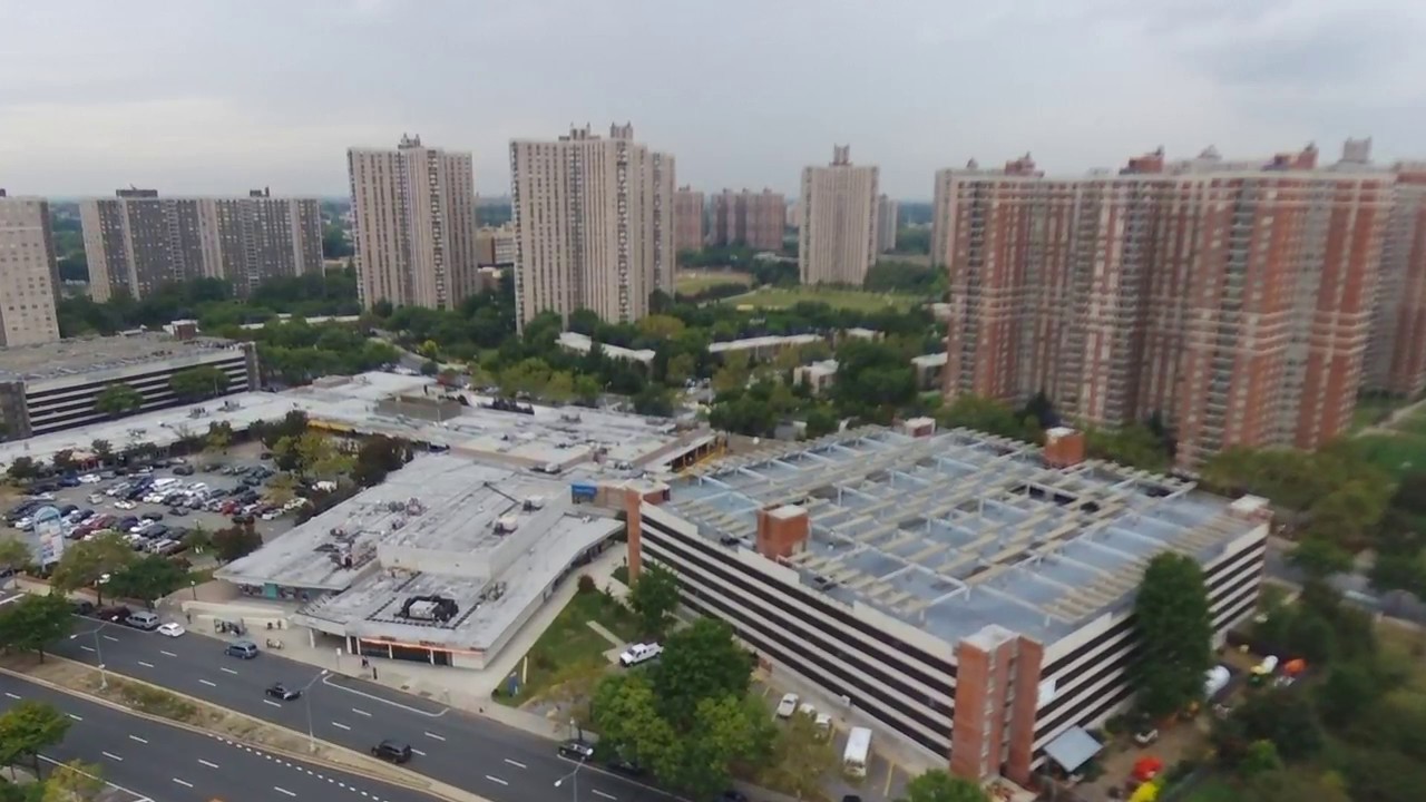 Bay Plaza fly over bronx Ny YouTube