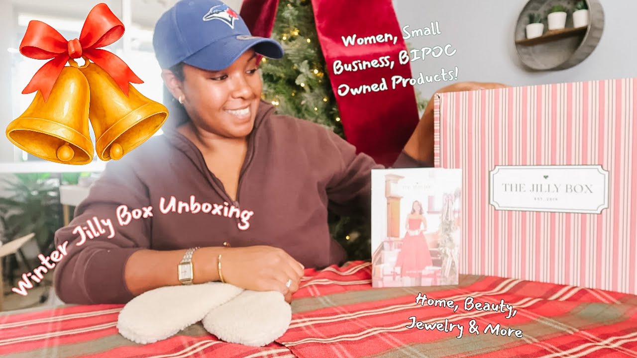 Winter 2025 Jilly Box Unboxing | Women-Owned, BIPOC Brands, Canadian Small Businesses!