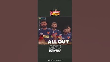 Throwback Bulls Vs Dabang Delhi #SuperhitPanga #VivoProKabaddi #BengaluruBulls #kabaddi #VivoPKL8