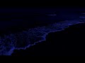 なだめるような波がビーチに打ち寄せる | 写真 深い眠りのための眠そうな海の波の音 | 海の音