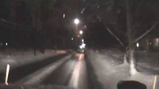 Snow plow ride