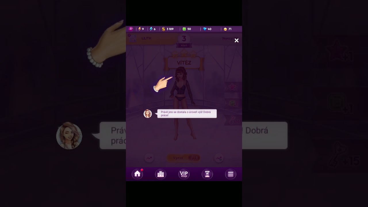 Lady Popular Fashion Arena , ukázka hry