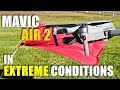 DJI MAVIC AIR 2 Flight Test Review - EXTREME WINDS!.. Will it FLY AWAY? How Smooth & Precise?