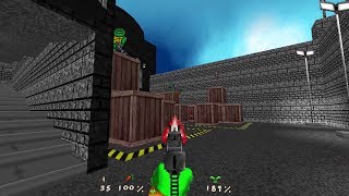 Jazz Jackrabbit (Doom II TC) - Map 02: Carrotus HQ