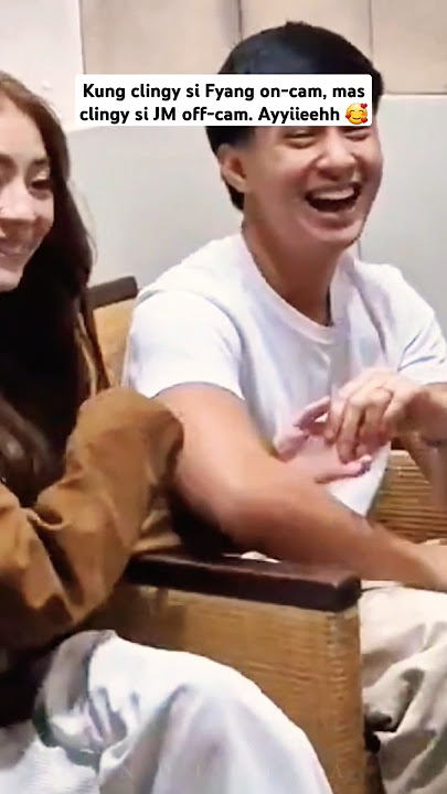 Clingy husband pala si JM! 😍🥰 #jmfyang #jmibarra #fyang #powercouplegoals #kiligoverload #couple