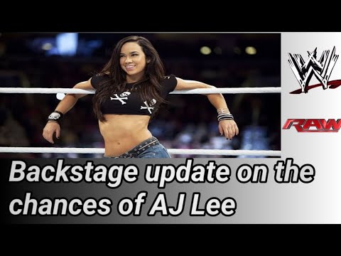 Backstage update on the chances of AJ Lee making her WWE return - YouTube