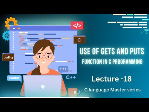 use of gets and puts function in c programming | use of puts() and gets() in c language| fgets in c