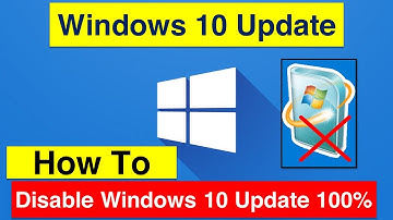 How to Disable Windows 10 Update Permanently -100% Working**