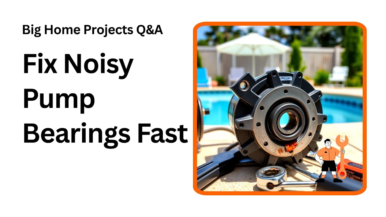 How to Fix Noisy Pool Pump Motor Bearings Fast - YouTube