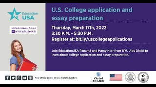 US College Application and Essay Preparation with NYU Abu Dhabi