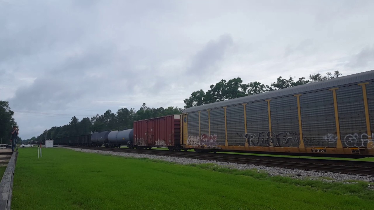 RailFanning CSX Nahunta Subdivision Pt. 2 Ft Rare!! CSX SD70M !! Amtrak & EMD Leader