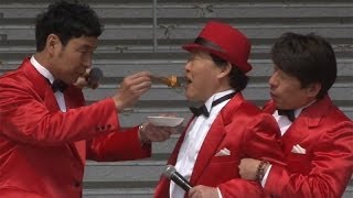 ダチョウ倶楽部、いつもの「おでん」披露　「ダイバーシティ2周年イベント」(2)