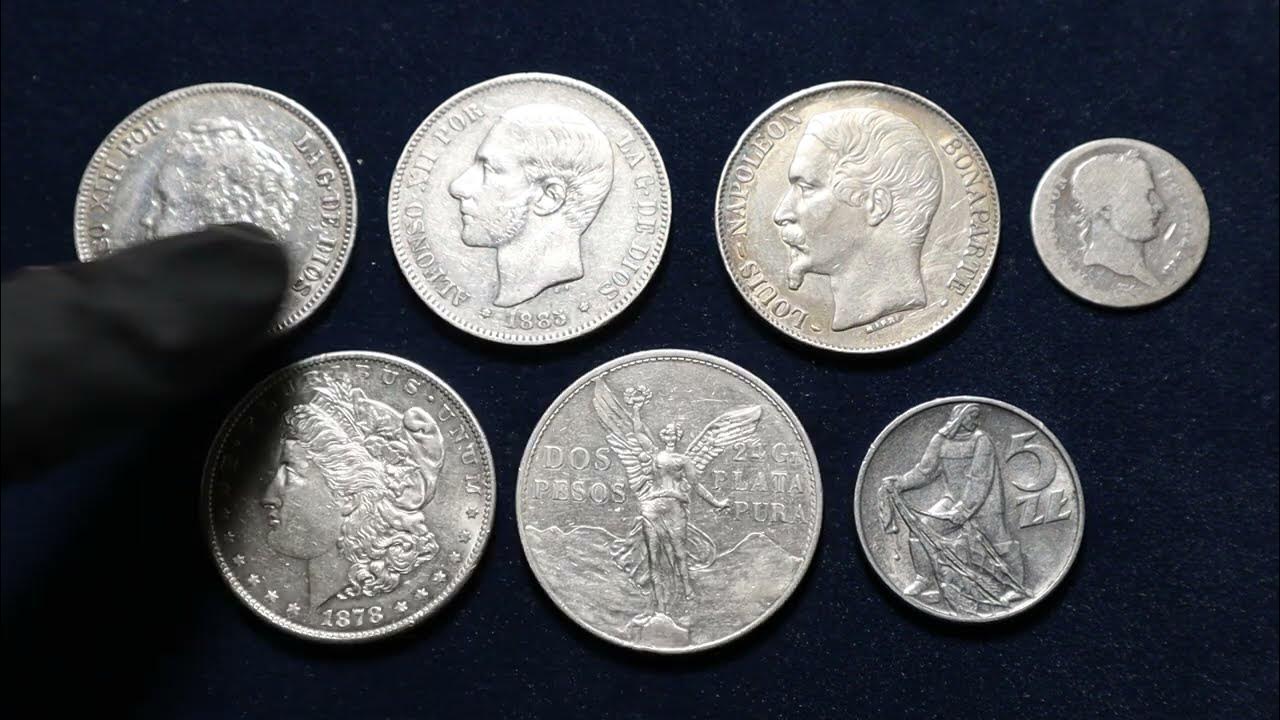 Napoleon w cenie złomu oraz inne srebrne monety. - YouTube