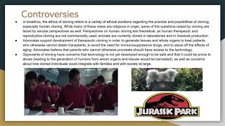 Biology Video Assignment-Cloning