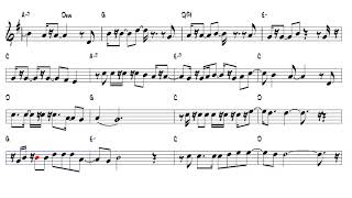 Dance With My Father Luther Vandross Alto Sax