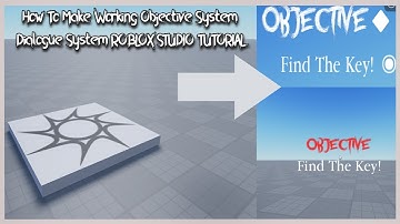 How To Make Working Objective System I Dialogue System I ROBLOX STUDIO TUTORIAL