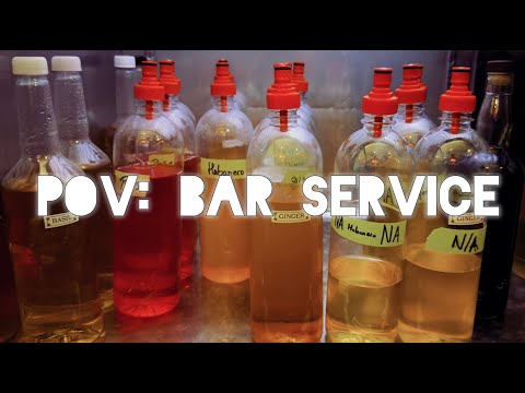 Real Bar Workflow | POV Cocktail Guide
