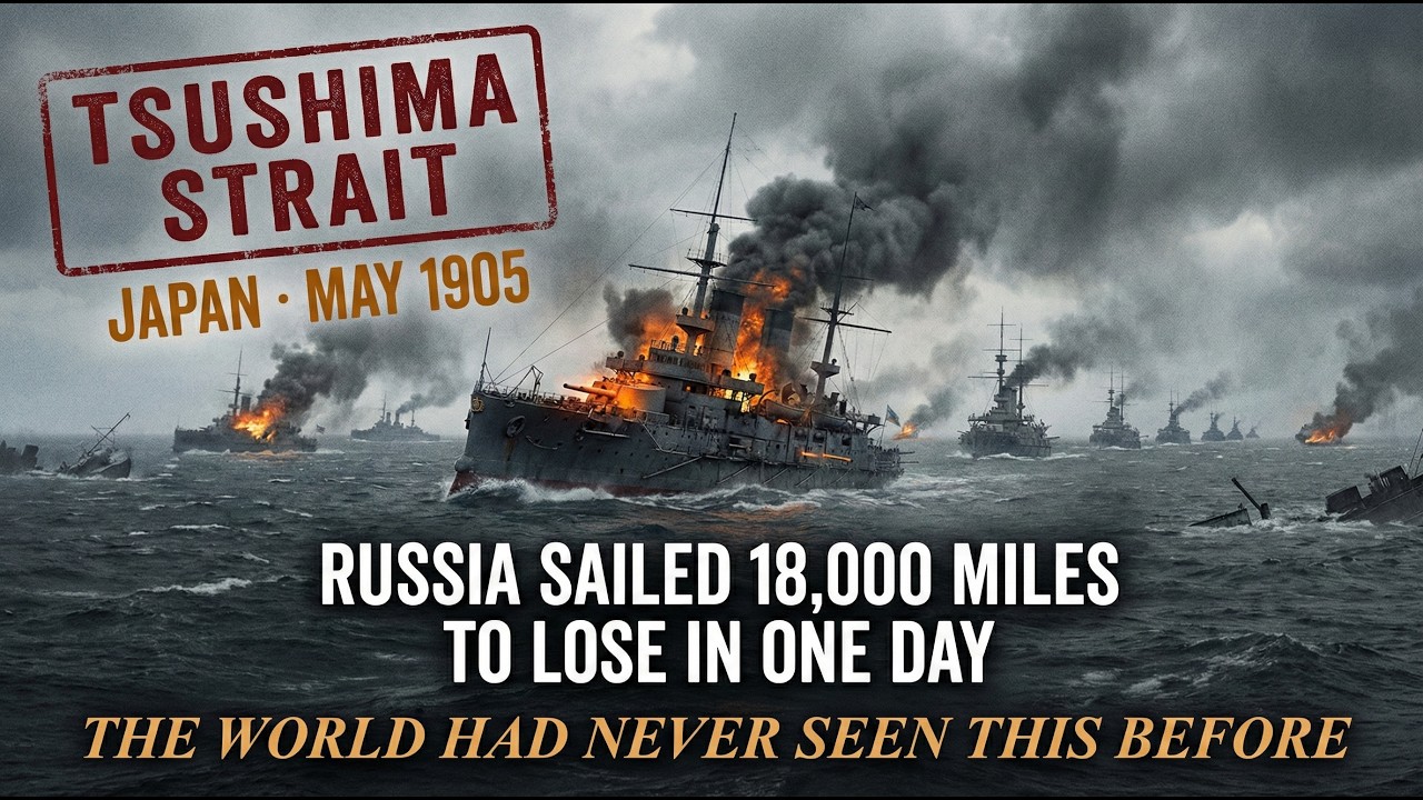Tsushima 1905: The Battle That Proved a Non-White Nation Could Destroy a European Power