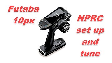 Futaba 10px NPRC setup and tune