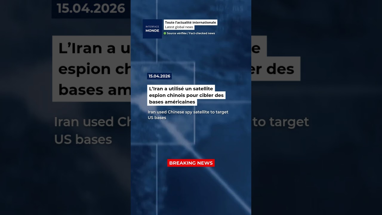 L’Iran a utilisé un satellite espion chinois pour cibler des bases américaines