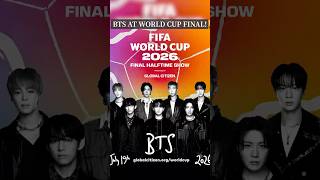 BTS to headline halftime show at 2026 World Cup Final