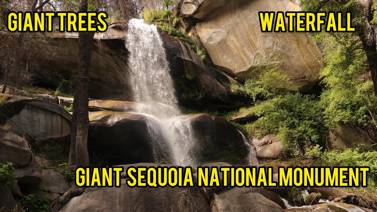 Sequoia National Park's Breathtaking Waterfall Beauty