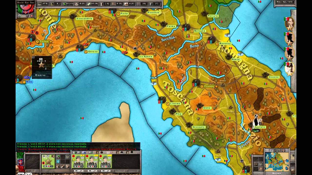 Ageod World War I La Grande Guerre Grand Campaign 1.08M PBEM - Turn 22