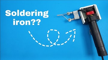 Diy soldering iron | soldering iron from transformer
