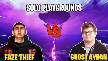 Ghost Aydan vs FaZe Thief 1v1 Playgrounds (Pro Console Player vs Pro Pc Player)
