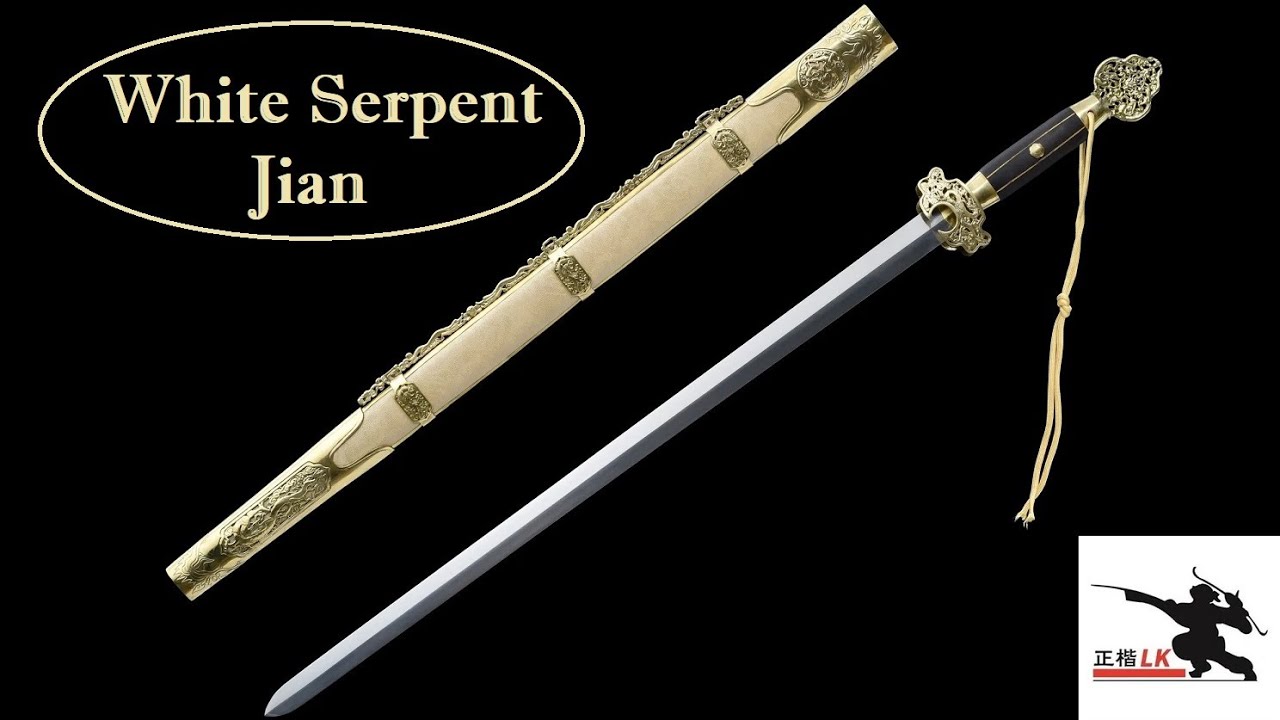 Cutting tatami with the White Serpent Jian from LK Chen Swords