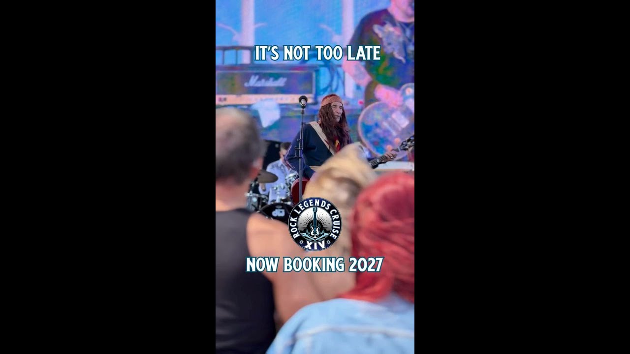 It's not too late to book your cabin at Rock Legends Cruise 2027