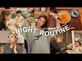 【ナイトルーティン】1児母のリアルな夜の過ごし方🌃🛏️離乳食/夫婦ディナー/スキンケアetc...