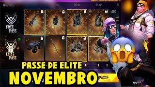 PASSE DE ELITE NOVEMBRO COMPLETO, COM EVOLUÇÃO DA NOVA AK DO DRAGÃO ?