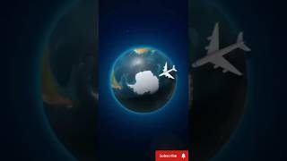 Why Planes Dont Fly Over South Pole  geography map worldmap