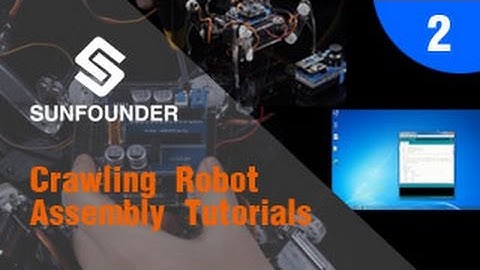 SunFounder Crawling Robot Assembly Tutorials 02 Software
