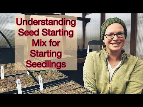 Why Seed Starting Mix Matters vs Potting Soil and other growing mediums |  Zone 8b PNW - YouTube