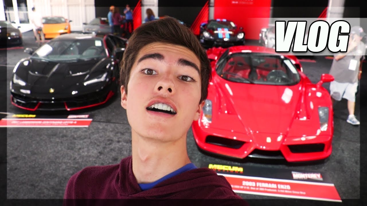 I FOUND THE MOST EXPENSIVE ROOM IN THE USA $$ (Car Week Vlog 1)