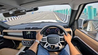Land Rover Defender 110 - 5L V8 Drive Performance Mileage Test Comfort On Road Price