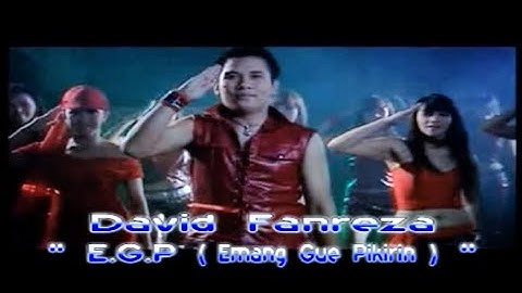 David Fanreza - EGP (Emang Gue Pikirin) | (Official Music Video Karaoke)